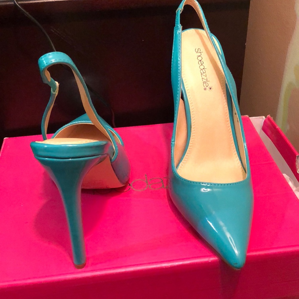 Sling back pumps perfect for a night on the town